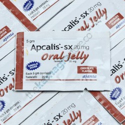 Apcalis SX 20 mg Oral Jelly Chocolate Flavour
